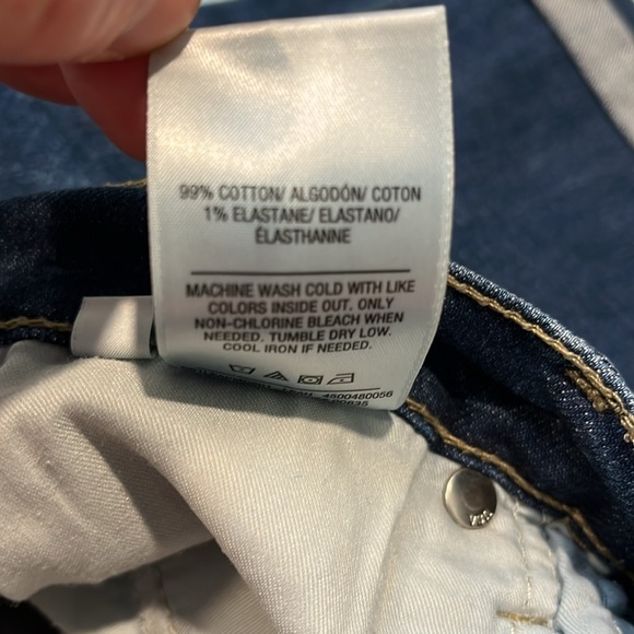 Hudson Natalie Midrise Slim Boyfriend. SZ.29 Classic Blue Women's Jeans. - Picture 8 of 8